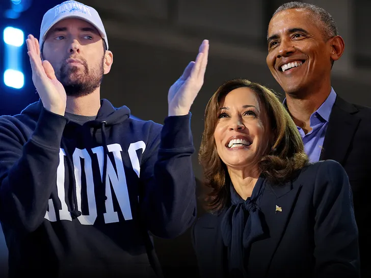 Eminem will appear at a rally for Kamala Harris tonight in Detroit